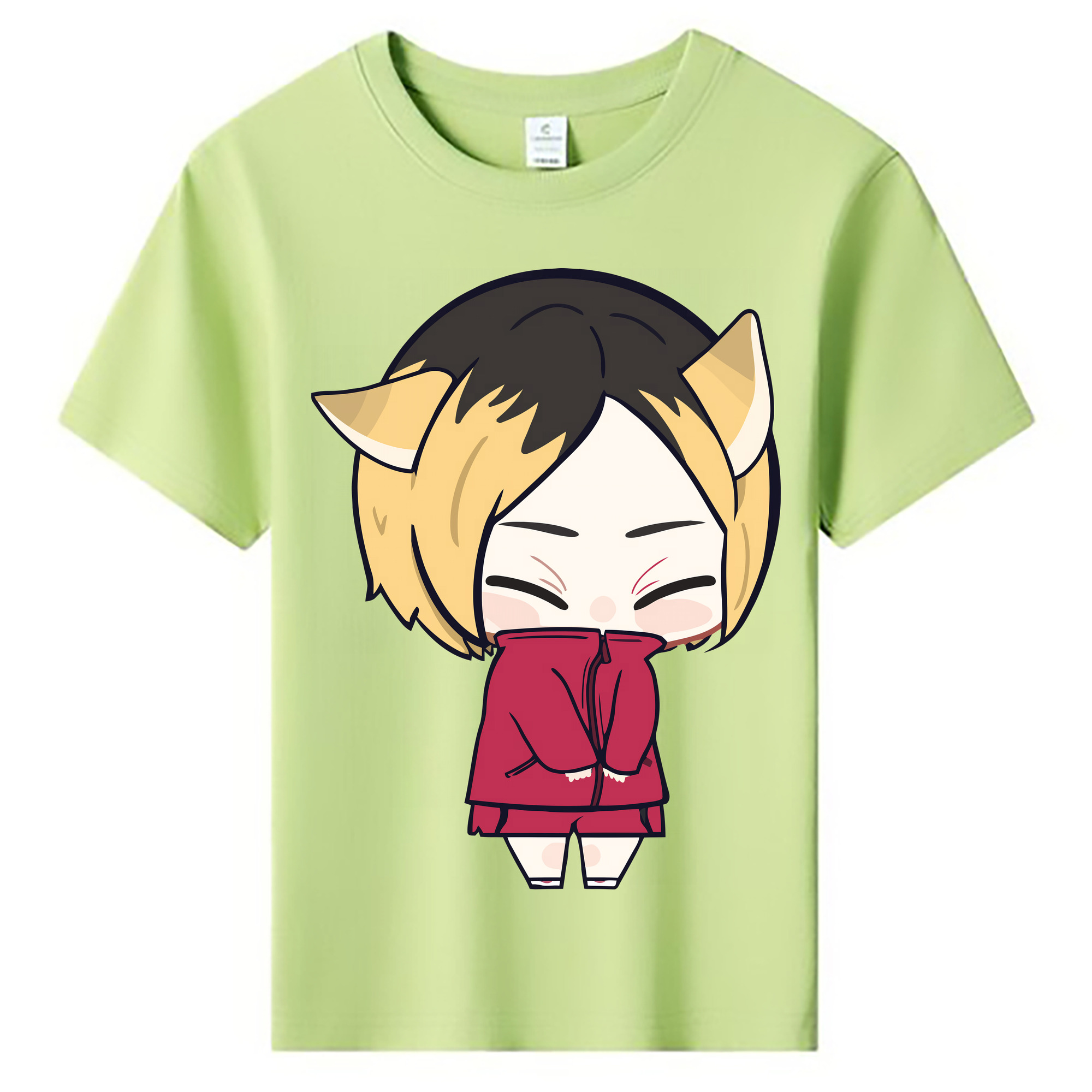 （画像用） ハイキュー!! Haikyu!! 綿100％キッズTシャツ（フロントプリント）